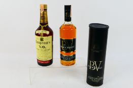 Canadian Whisky - A 1970's 25 fl ozs bottle of Black Velvet Rye Whisky, 70° Proof,