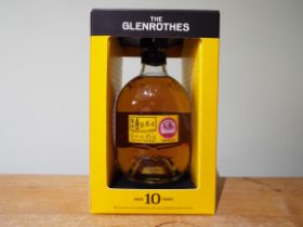 Glenrothes Speyside single malt Scotch Whisky, aged 10 years, one 70cl bottle, 40% vol,