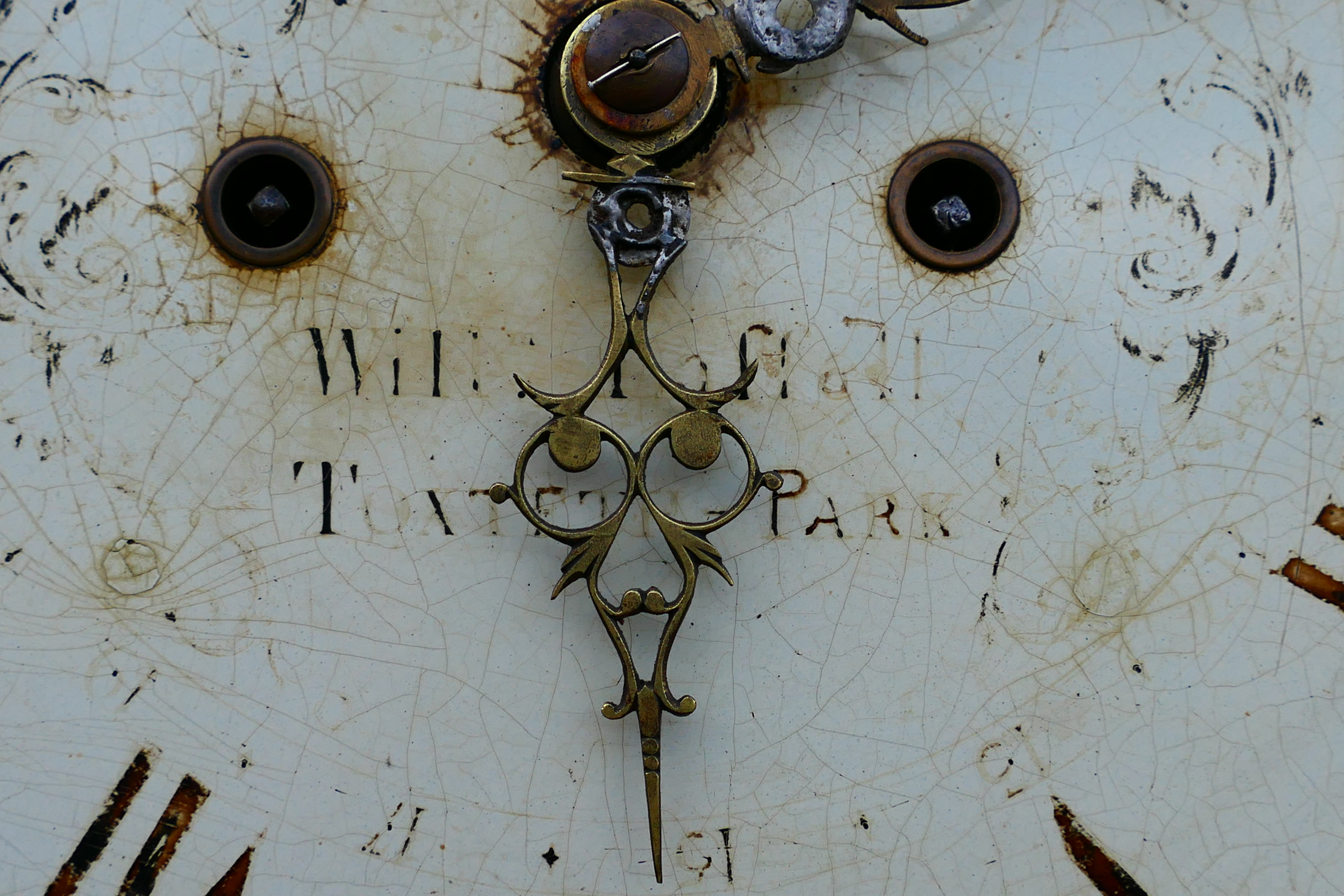 A late 18th century mahogany cased longcase clock, - Image 13 of 21