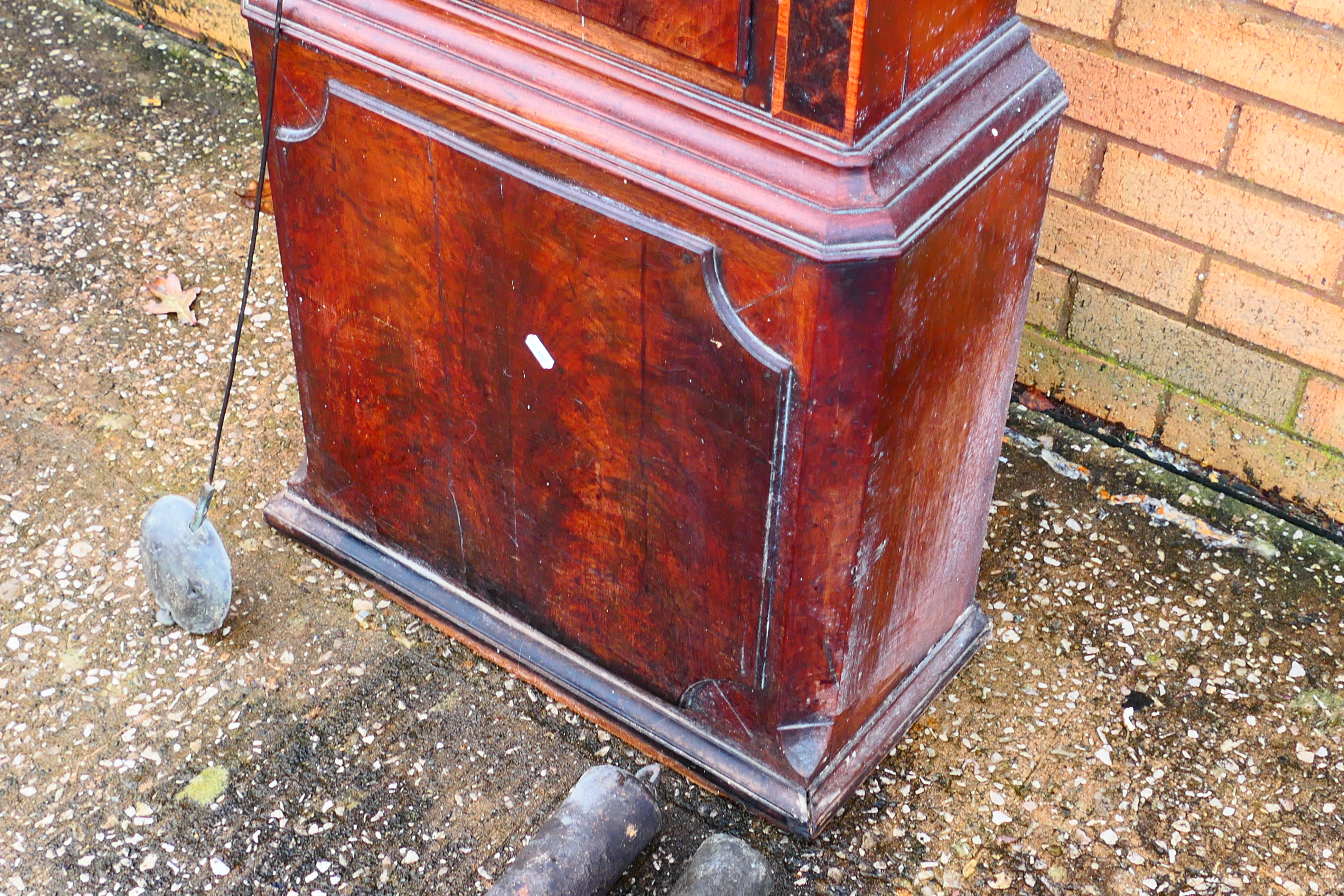 A late 18th century mahogany cased longcase clock, - Image 8 of 21