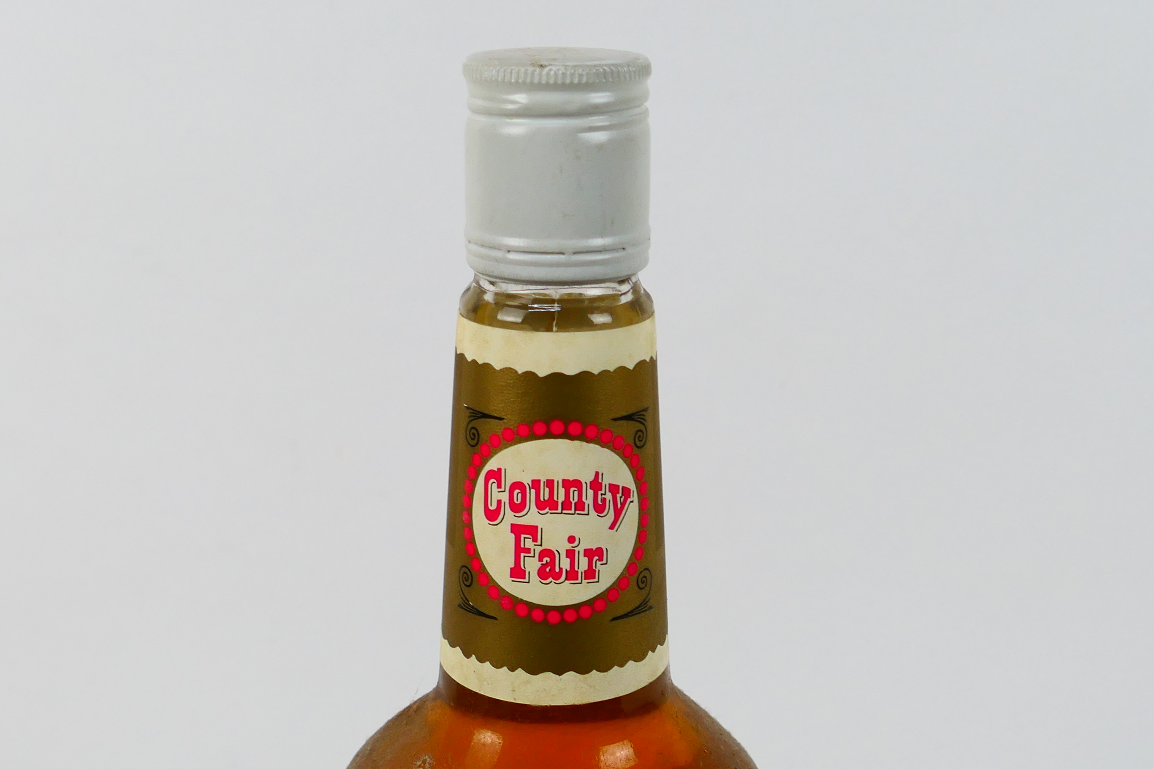 Bourbon - A 25 fl ozs bottle of Haller's County Fair Straight Bourbon Whiskey, 70° Proof, - Image 2 of 9