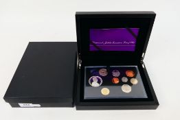 A Royal Mint 2012 Diamond Jubilee Executive Proof Set including sterling silver £5 coin,