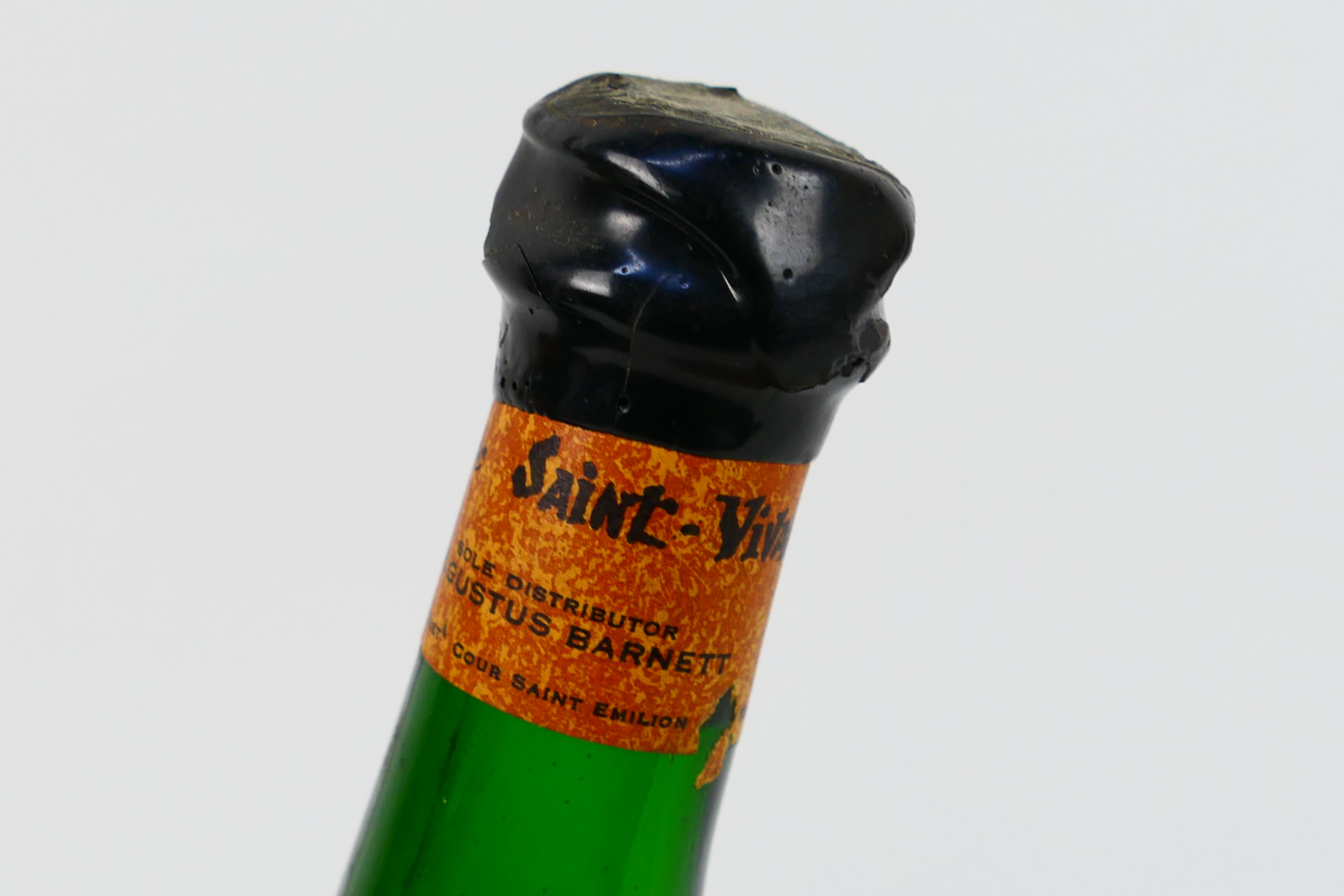 Armagnac - A 24 fl ozs bottle of Saint Vivant de la Salle Exposition Universelle 1937 (no strength - Image 3 of 14