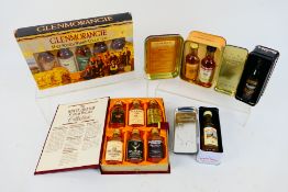Miniatures to include Glenmorangie Whisky Collection, Whyte & Mackay Scotch Whisky Collection,