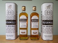 Bushmills original Irish Whiskey, two 70cl bottles, 40% vol,
