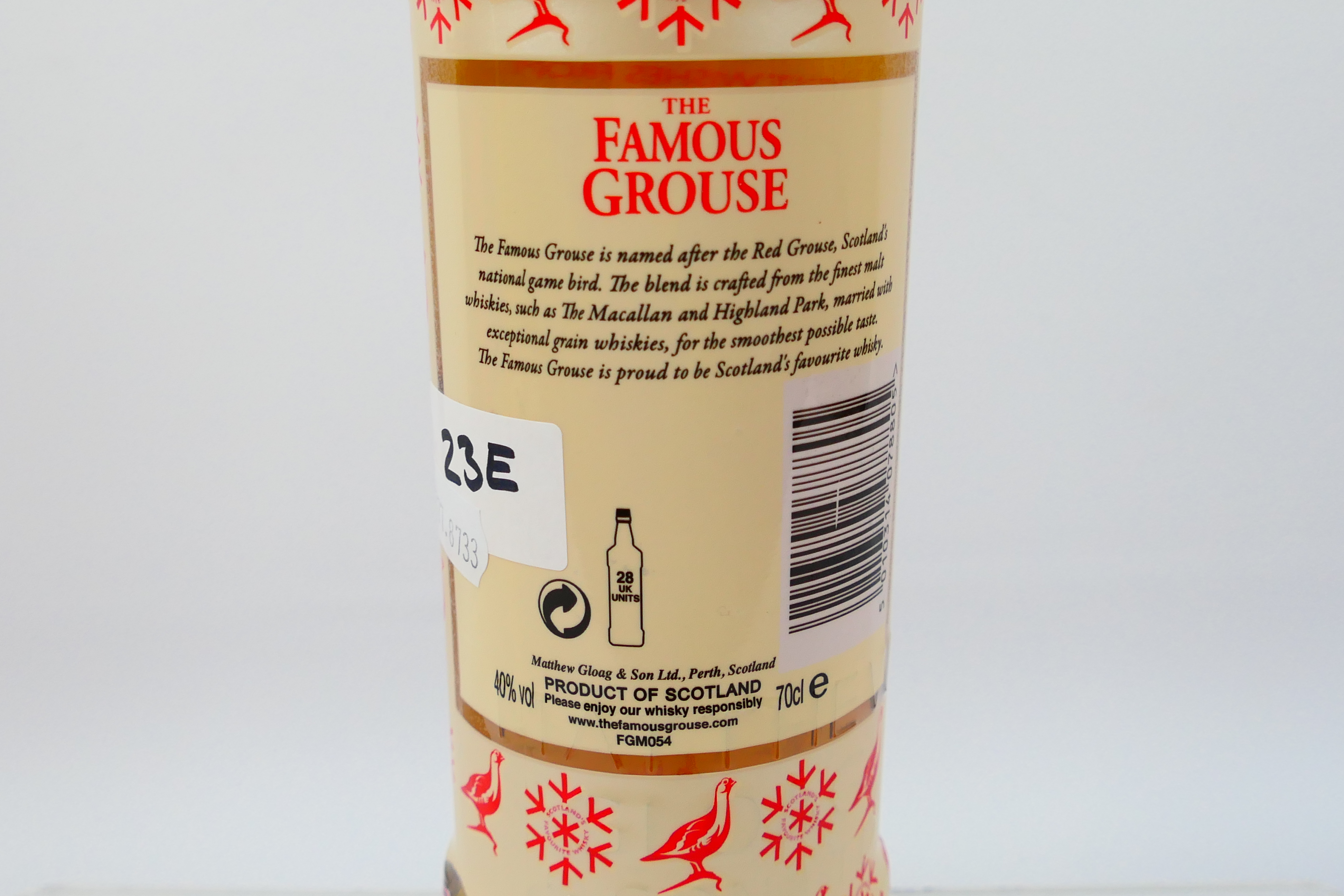 A 70cl Christmas bottling of Famous Grouse, 40% abv. - Image 4 of 4