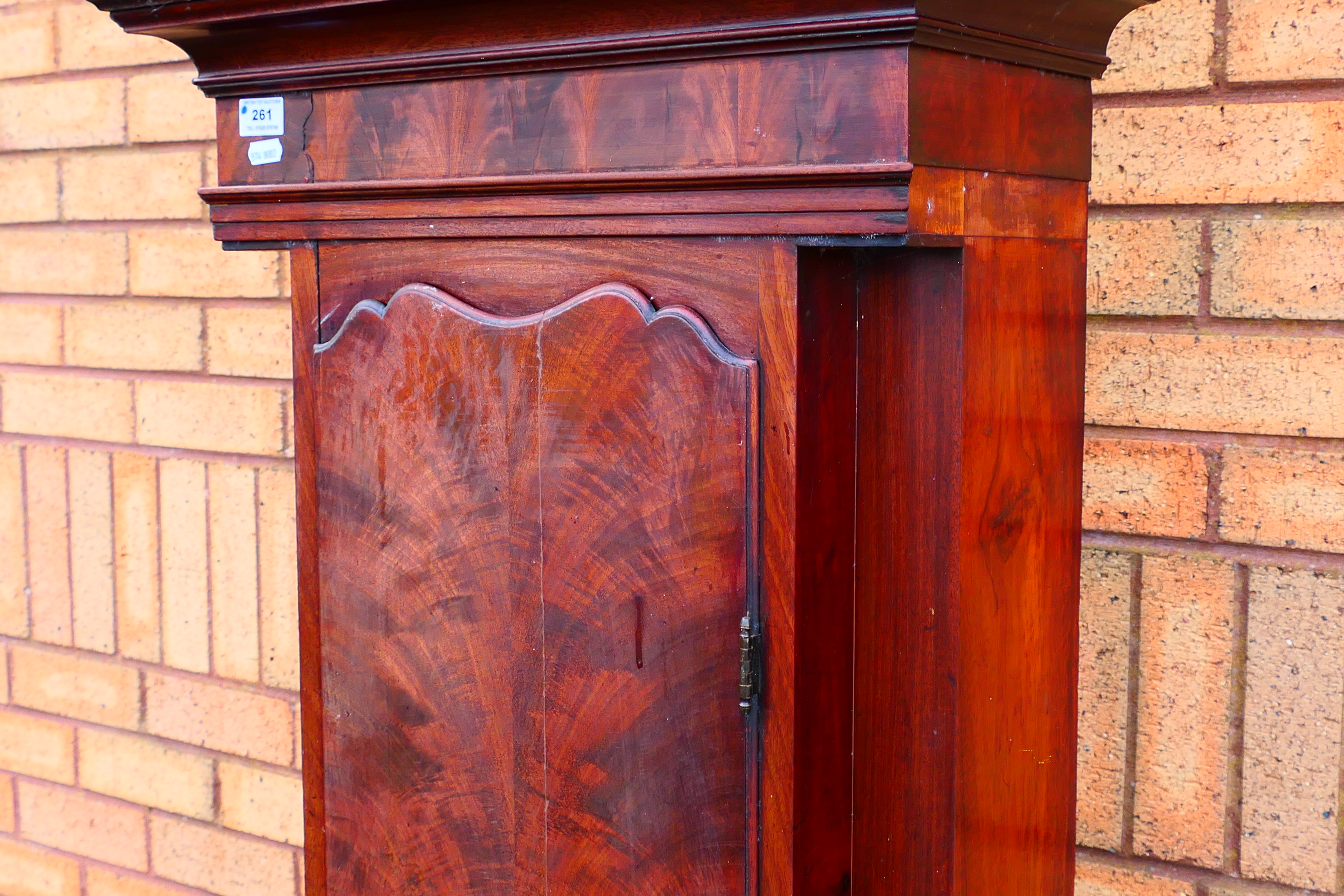 A late 18th century mahogany cased longcase clock, - Image 7 of 21