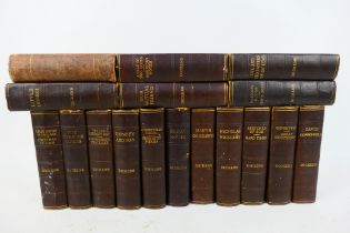 A set of Charles Dickens novels published by Odhams Press Limited.