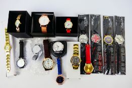 A collection of wrist watches, part boxed, to include Amelia Carter.