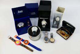A collection of wrist watches to include Sekonda, Accurist, Amadeus and other, part boxed.