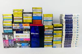 Frank Sinatra - A collection of various vintage music cassettes,