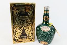 A 26⅔ fl ozs bottle of Chivas Royal Salute 21 Years Old, 70° Proof,