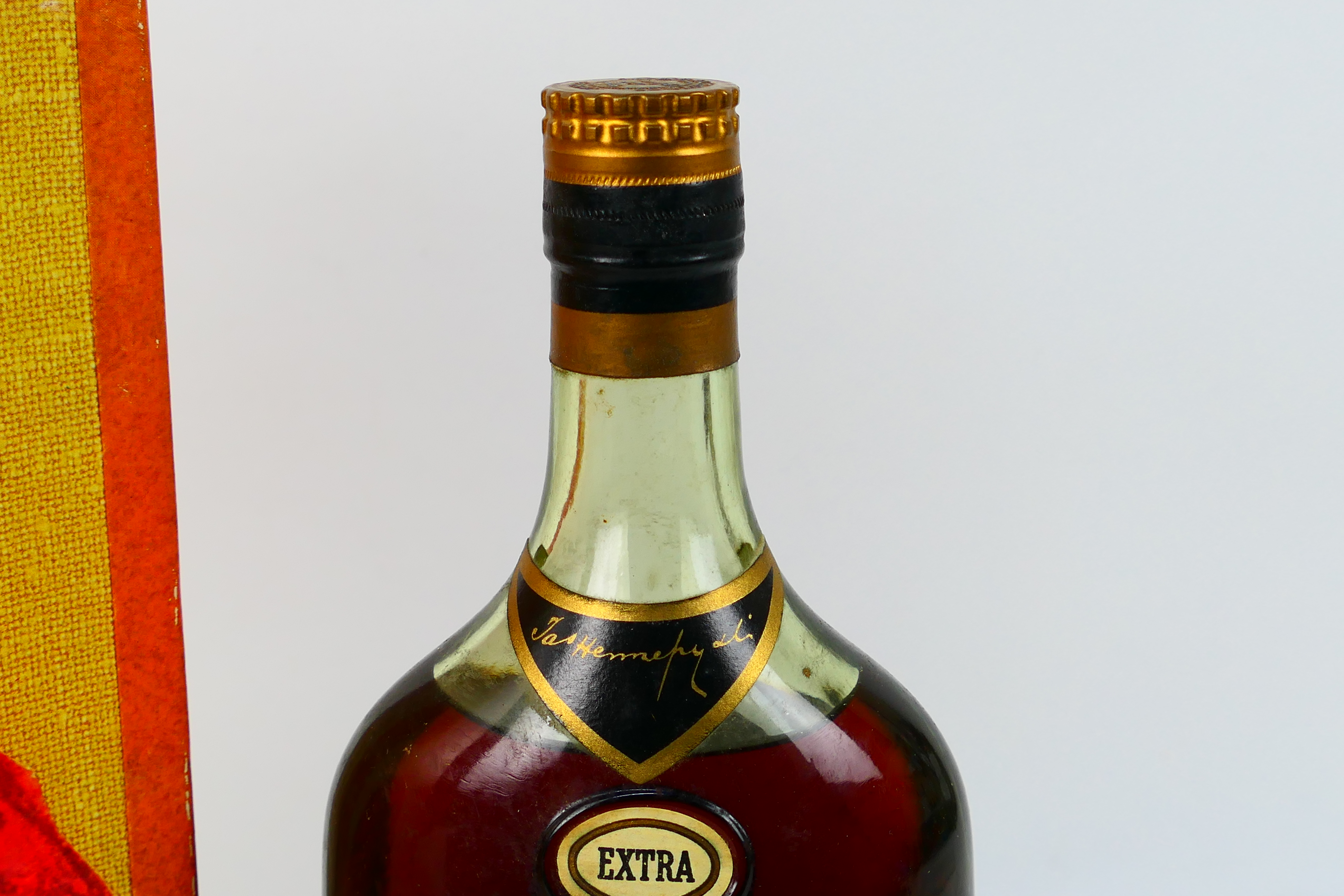 Cognac - One bottle of Hennessy Extra, 70° Proof, Not Less Than 24 fl ozs, contained in carton, - Image 3 of 9