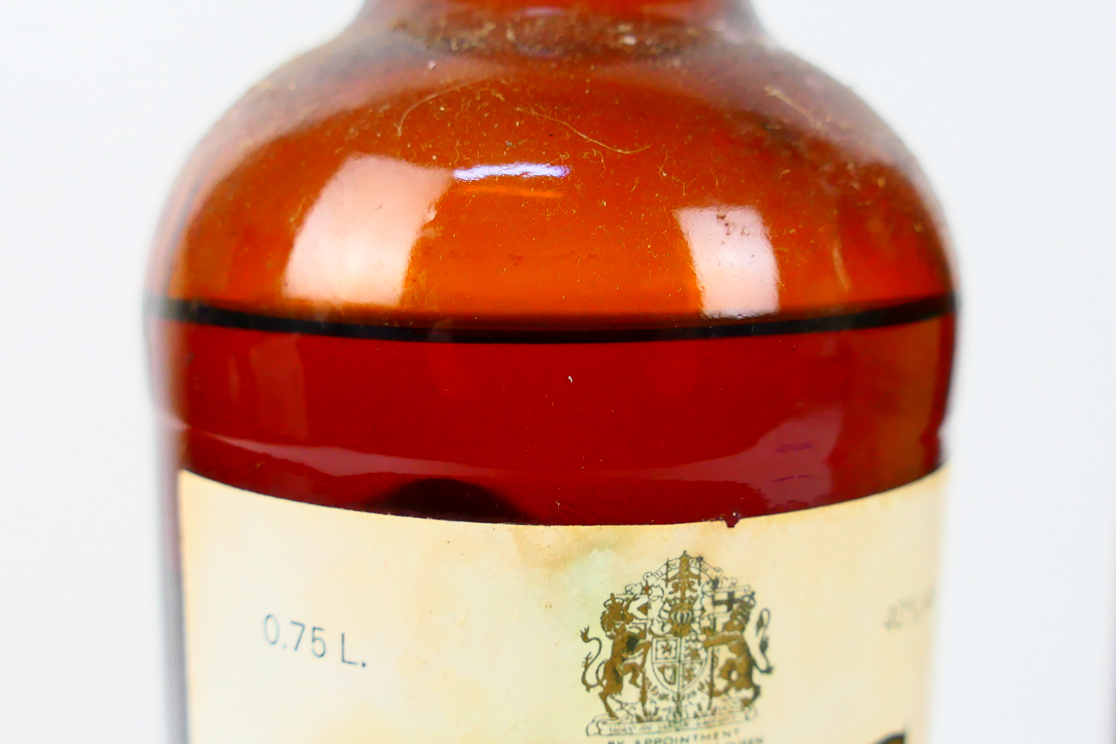 A 1960's bottle of Canadian Club whisky, 26⅔ fl ozs, 70° Proof and a 0. - Image 4 of 10