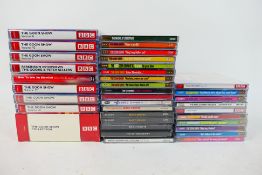 A good collection of BBC The Goon Show compact discs and cassettes.