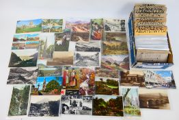 Deltiology - Approximately 290 cards of Wales interest, categorised, to include Anglesey, Conway,