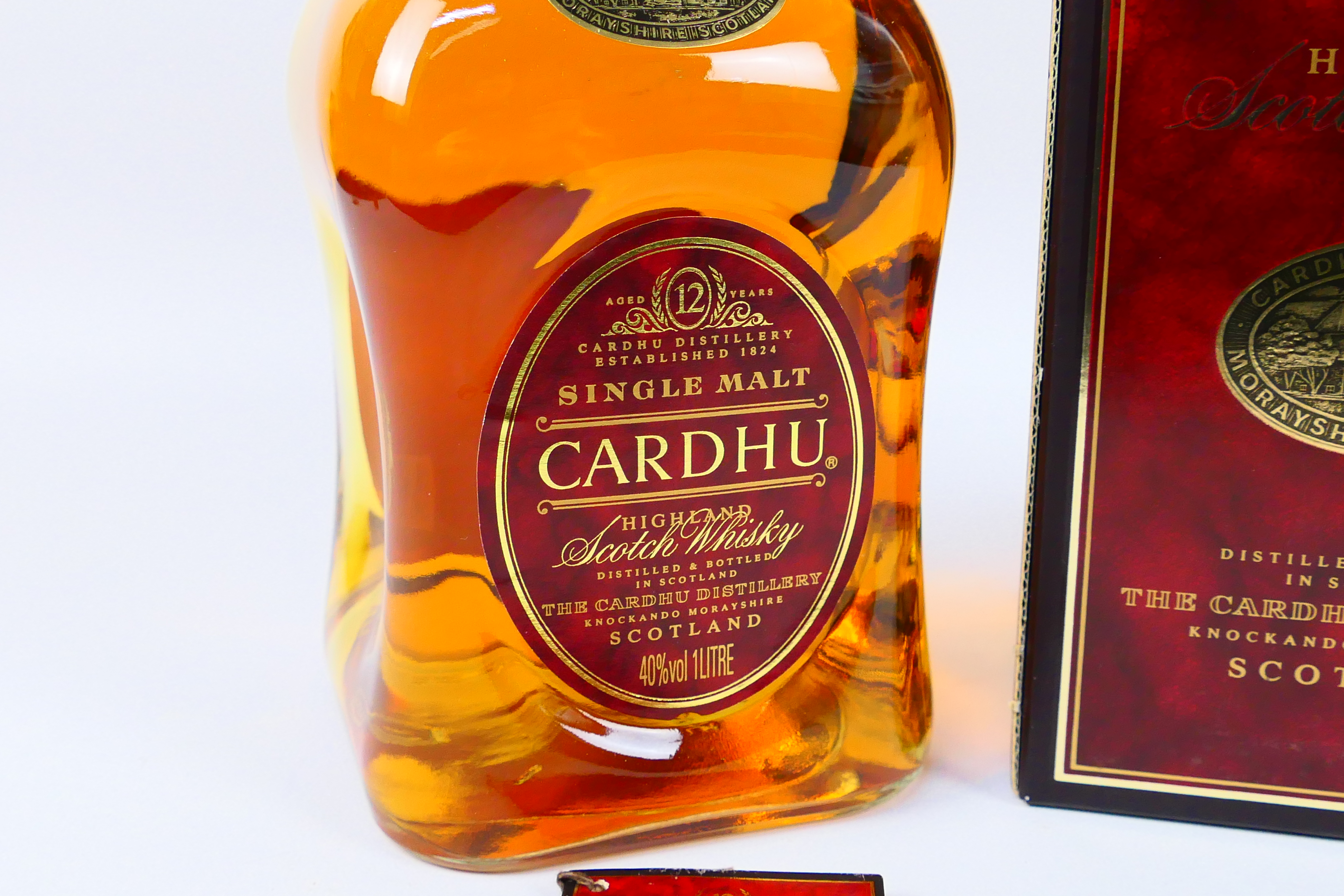 A 1l bottle of Cardhu 12 Year Old single malt whisky, 40% abv, boxed. - Image 2 of 6