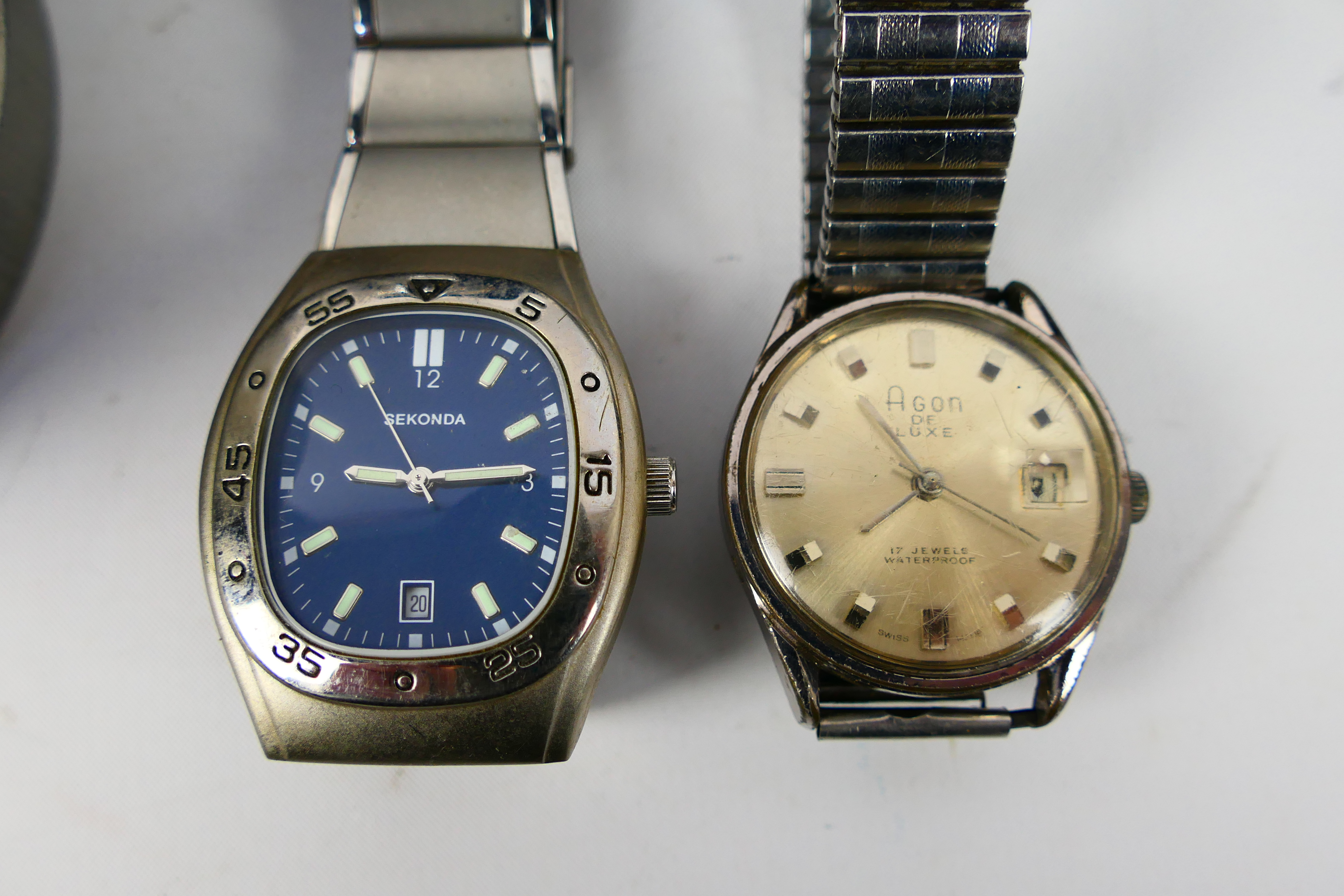 A collection of wrist watches to include Sekonda, Accurist, Amadeus and other, part boxed. - Image 6 of 8