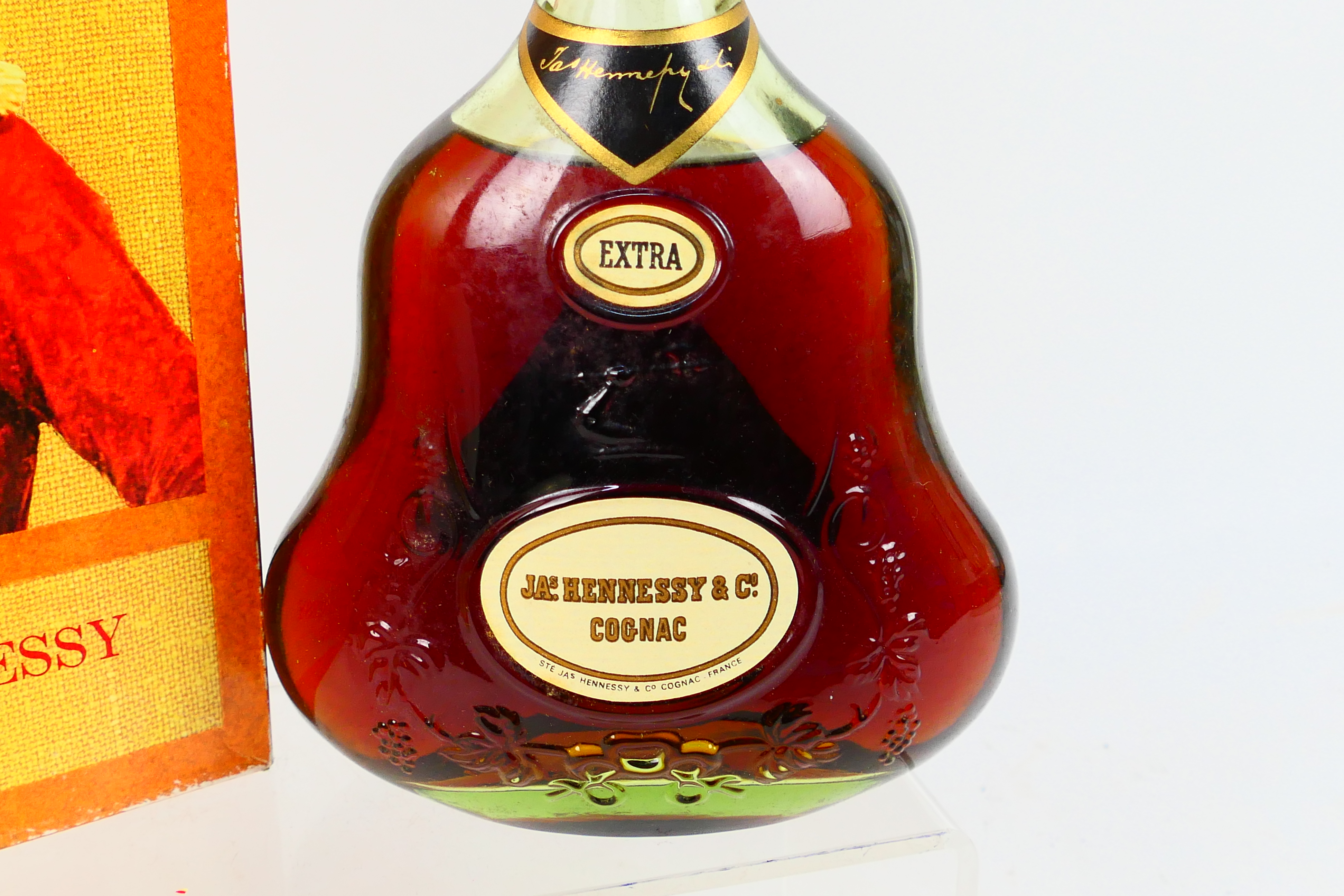 Cognac - One bottle of Hennessy Extra, 70° Proof, Not Less Than 24 fl ozs, contained in carton, - Image 2 of 9