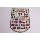 Football Pennant, Large foreign issue pe