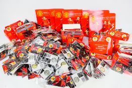 Manchester United - A very large quantity of Manchester United Collector Medals and folders.