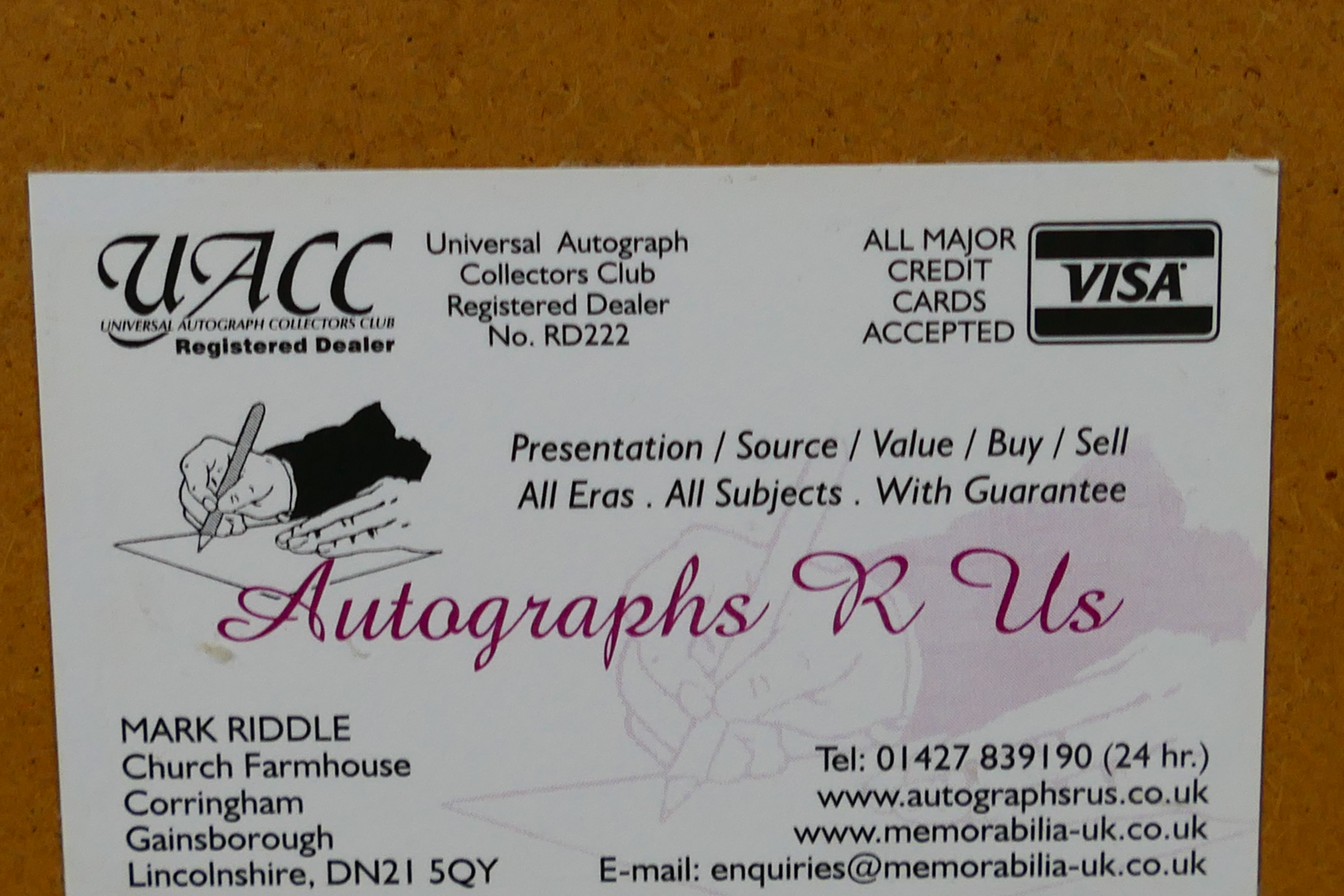 A signed, - Image 4 of 4