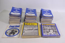 Everton Football Programmes, A large box