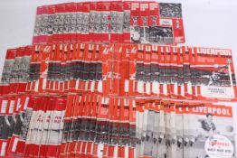 Liverpool Football Programmes, Large col