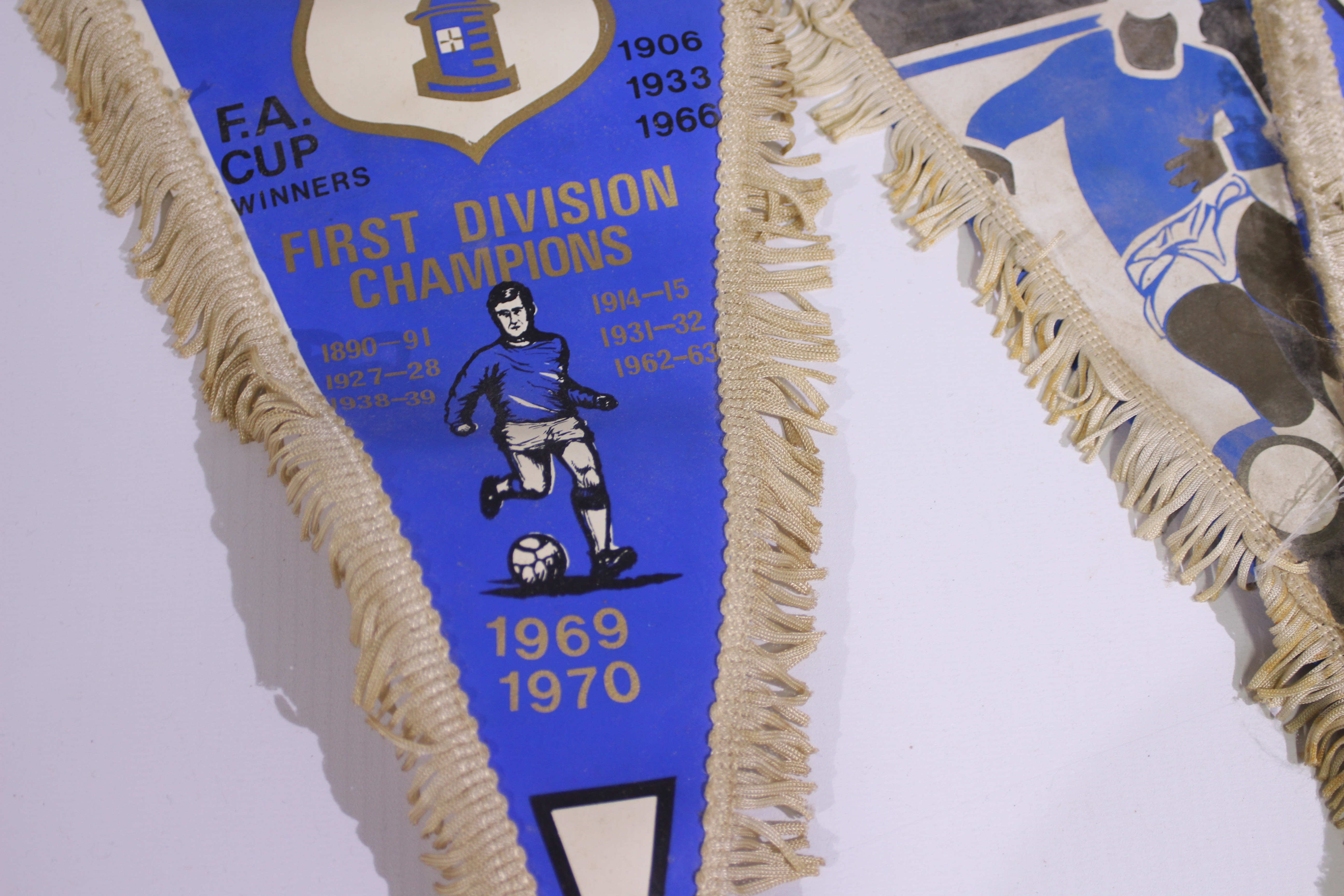 Football Pennants, Four long / large clu - Image 3 of 3