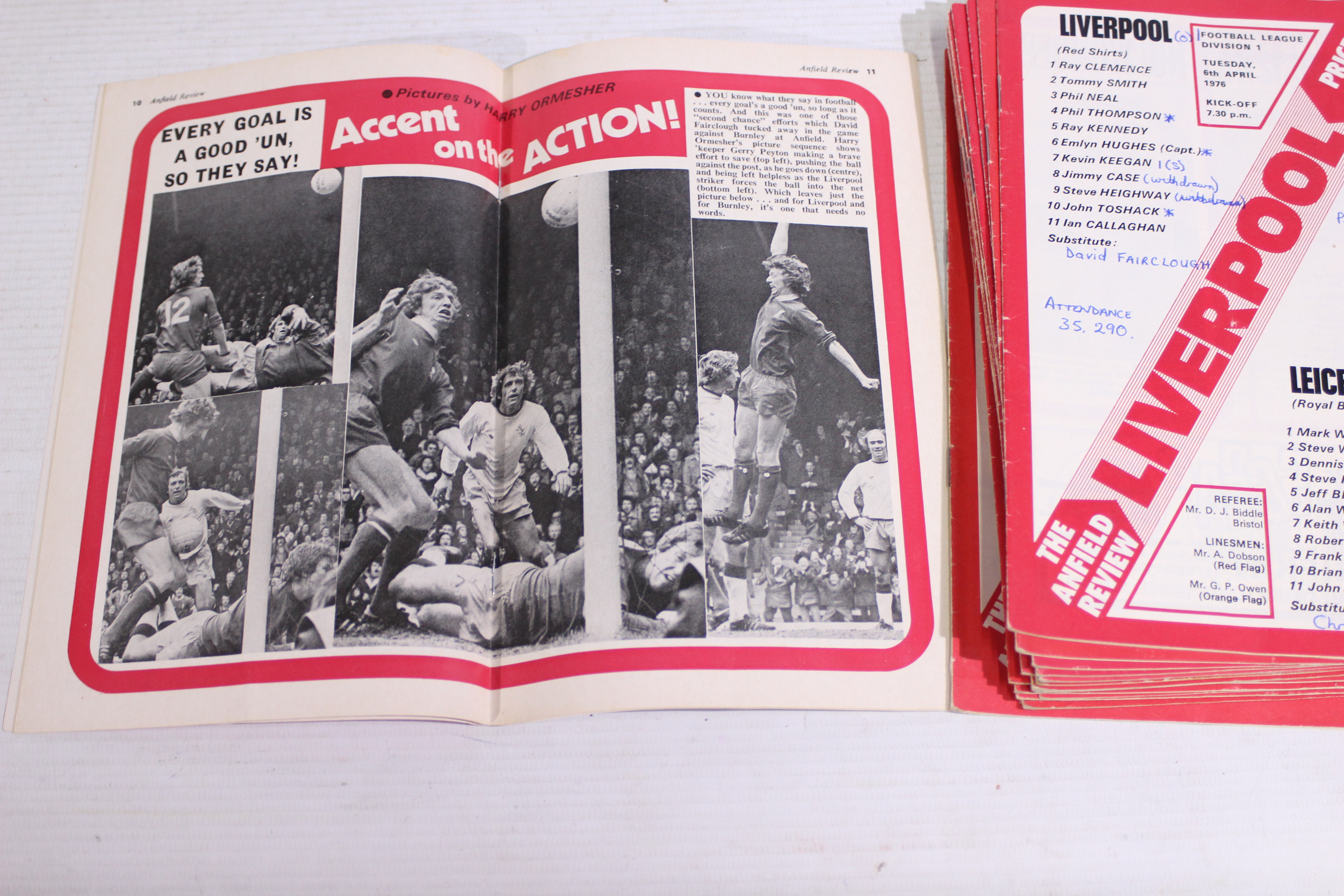 Liverpool FC Football Programmes, Large - Image 4 of 5
