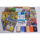 Football Items, Box containing Annuals,