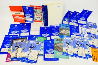 Everton FC Football Programmes, An offic