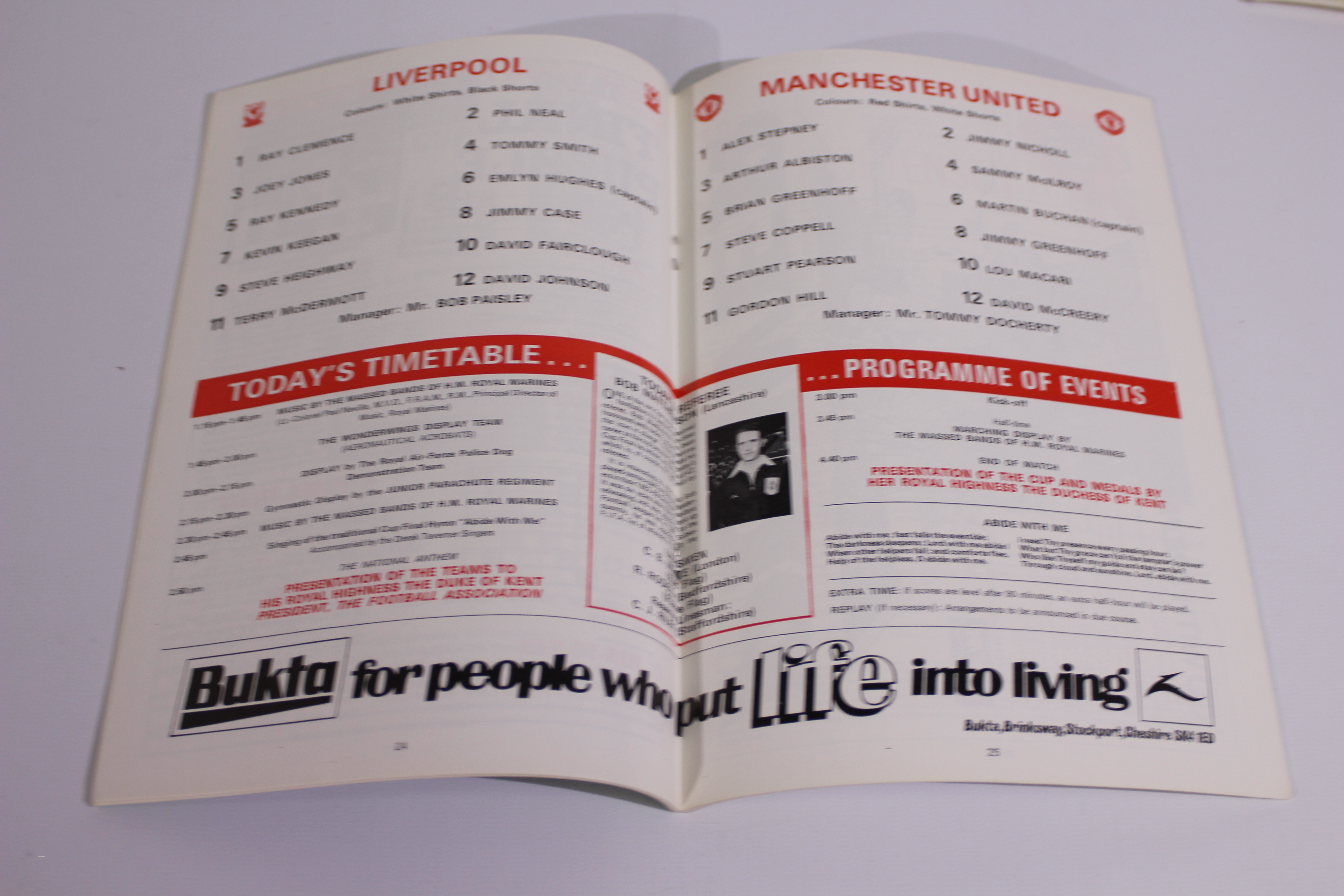 Football Programme and Tickets, 1977 FA - Image 3 of 3