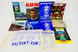 Everton FC Football Programmes, Single s