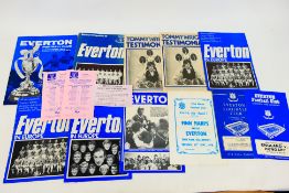 Everton FC Football Programmes, 14 mainl