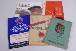 Cricket Items, Victory in Australia 1954