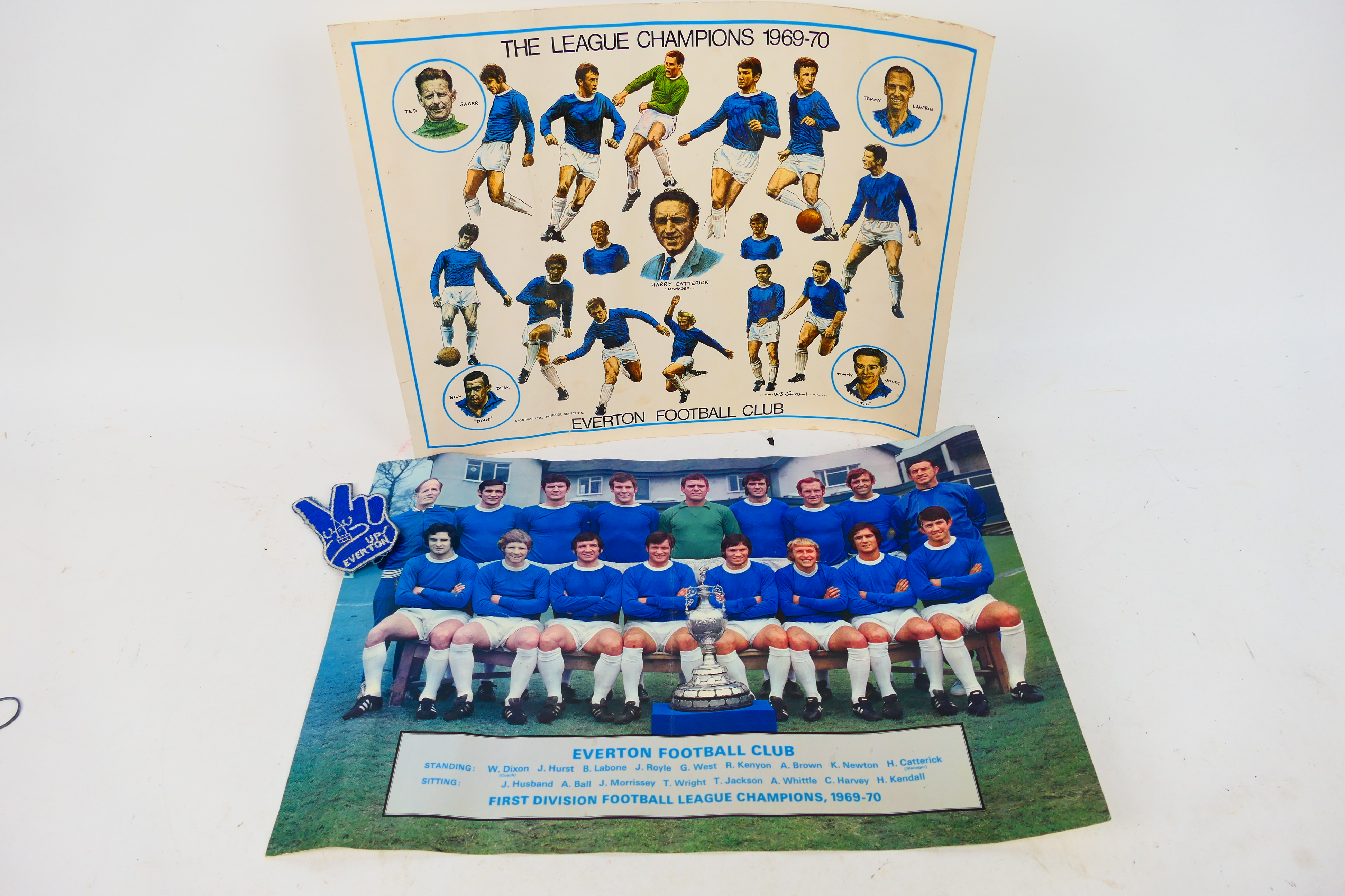 Everton FC Football Items, Contains larg