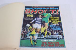 Football Magazines, A bound volume of Sh