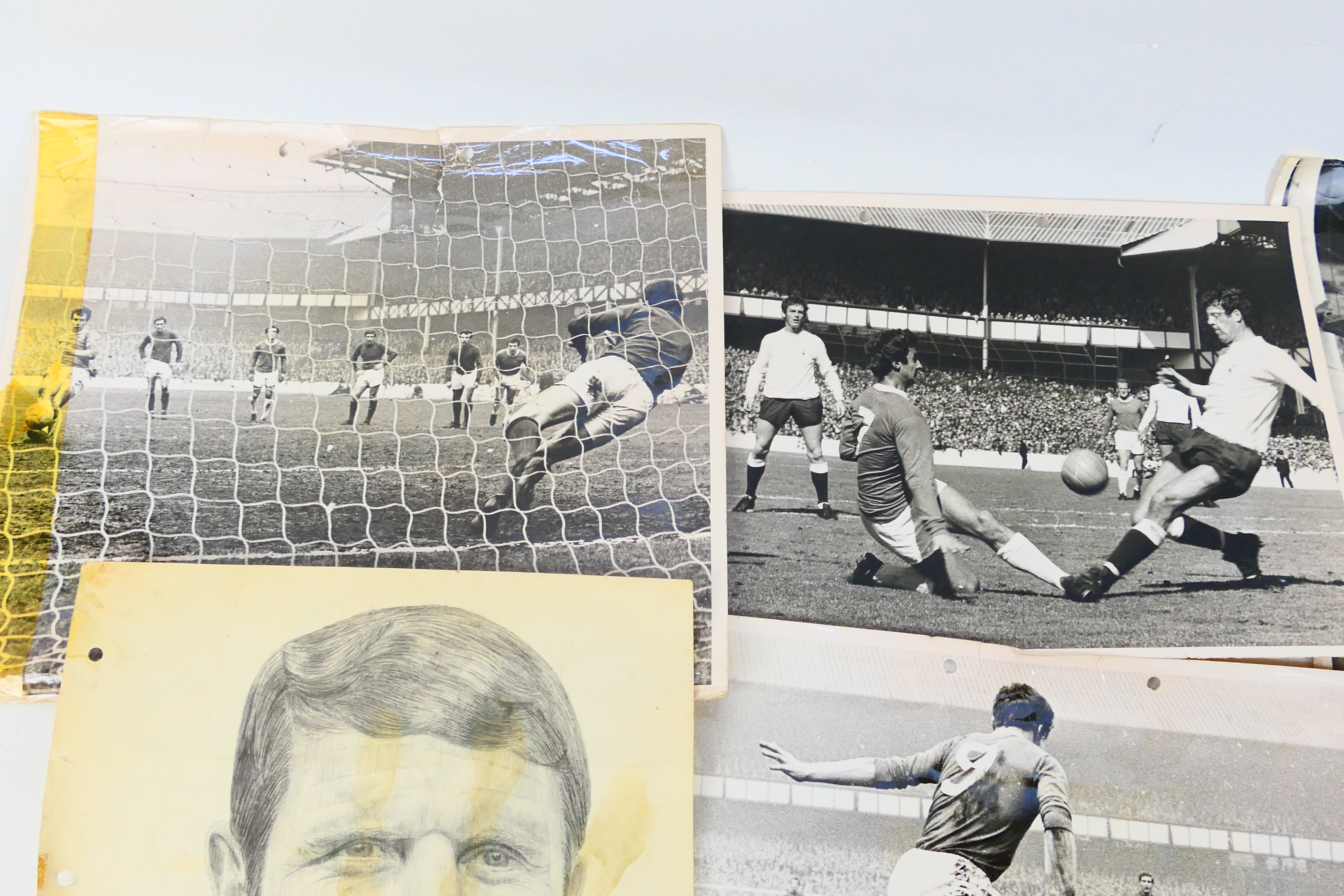 Football Press Photographs, Contains 6 l - Image 2 of 5