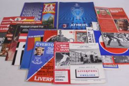 Liverpool Football Programmes, 1965 to 2