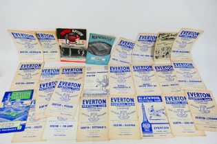 Everton FC Football Programmes, Twenty S