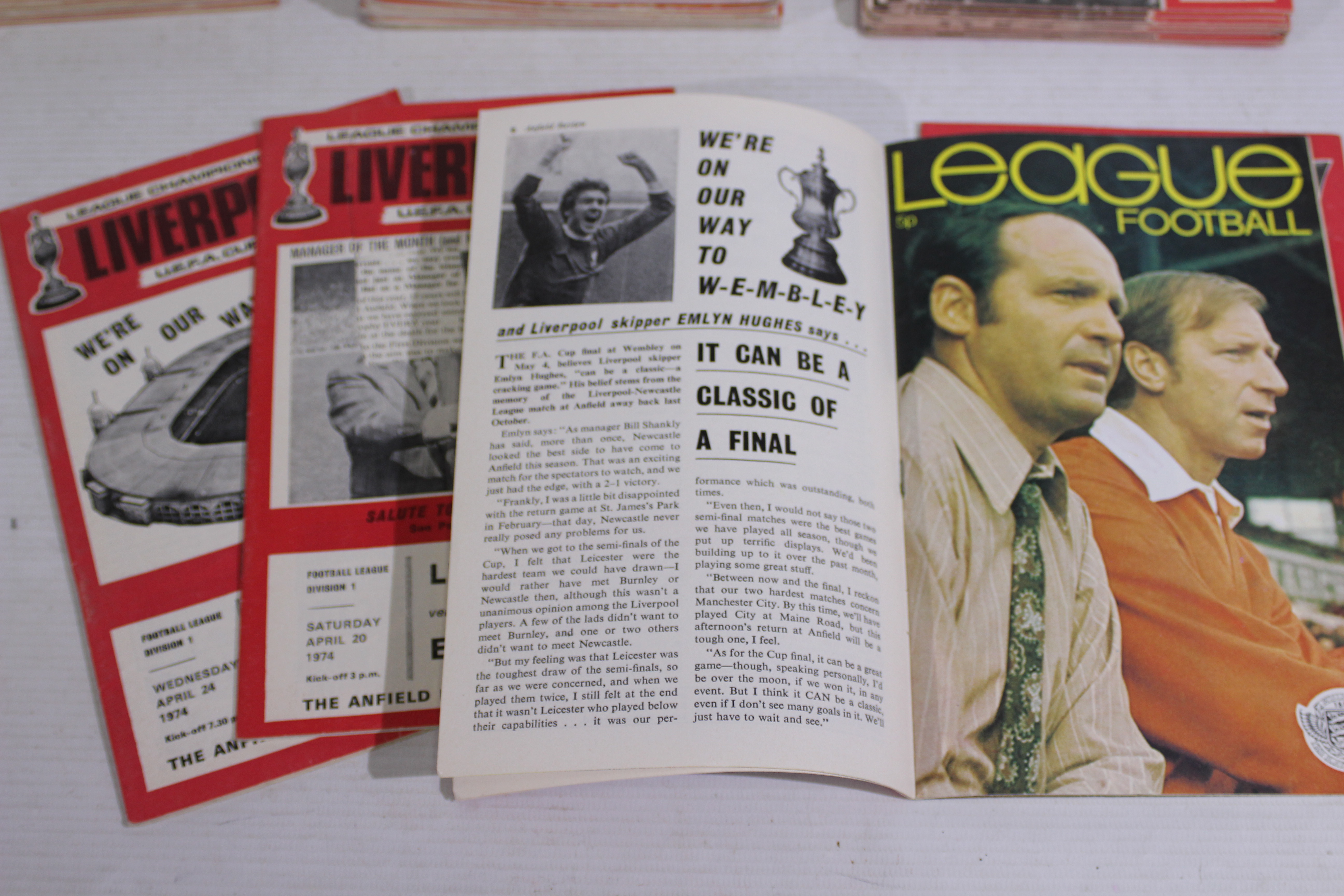 Liverpool FC Football Programmes, Large - Image 5 of 5