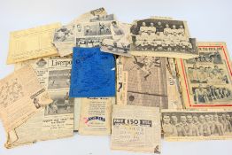 Everton FC Football Items, A similar lot