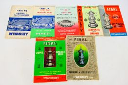FA Cup Football Programmes, Contains 195