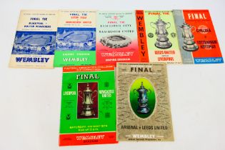 FA Cup Football Programmes, Contains 195