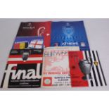 European Final Football Programmes, Cont