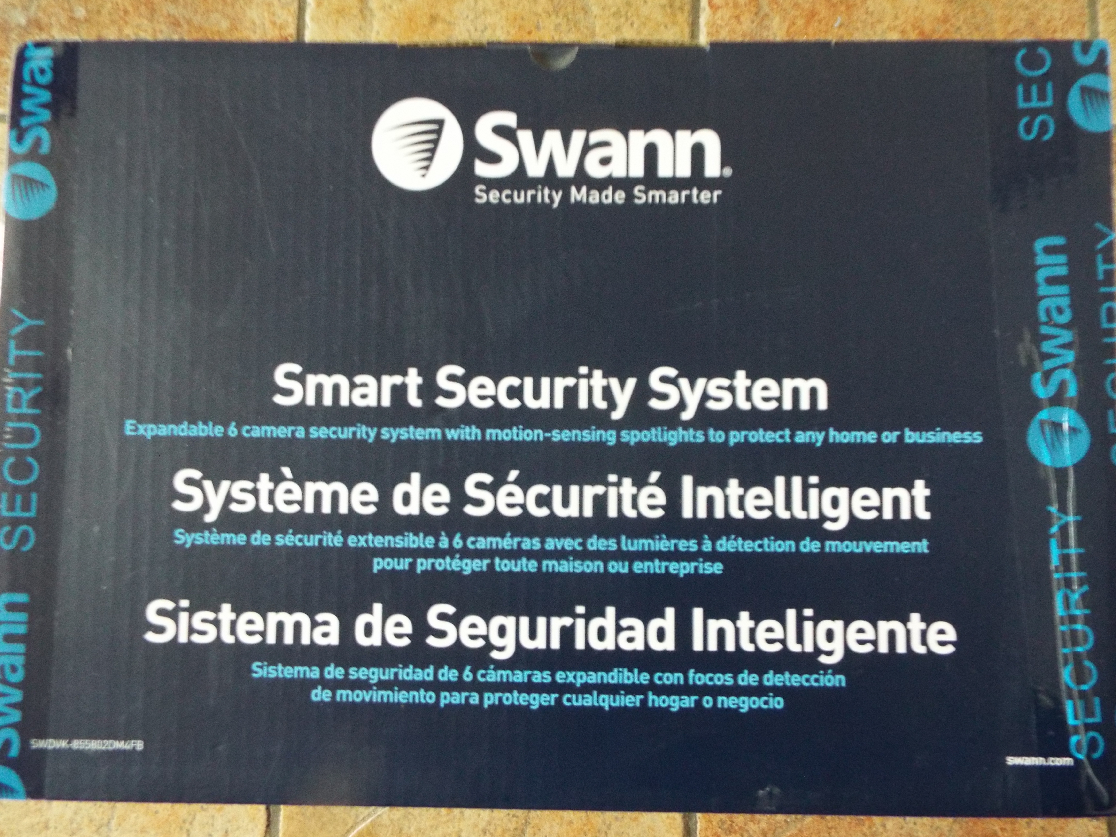 Swann Smart Security System - unused in factory sealed carton from Costco comprising 4 sensor - Image 3 of 4