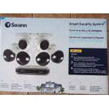 Swann Smart Security System - unused in factory sealed carton from Costco comprising 4 sensor
