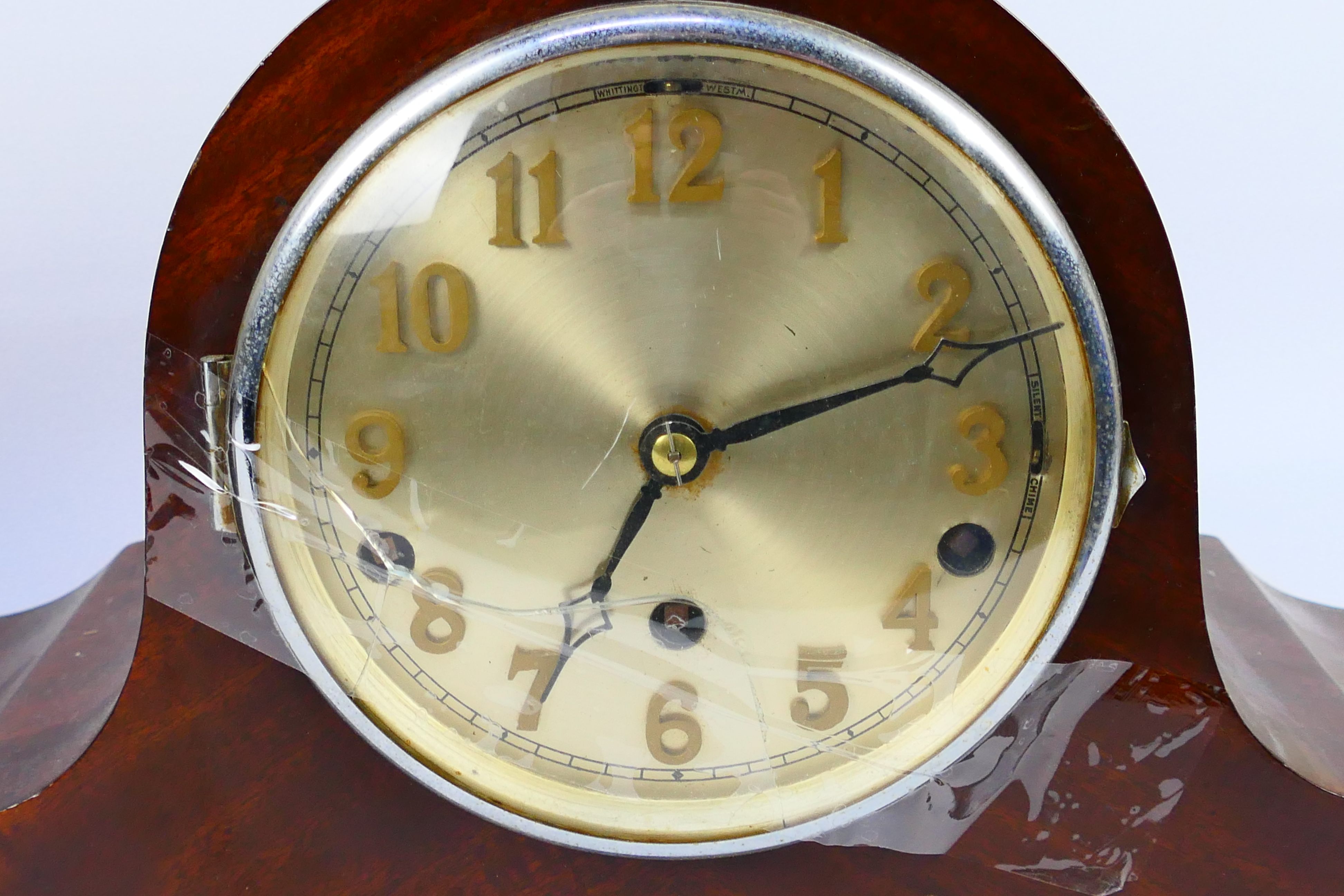 Two Napoleons hat mantel clocks, both wi - Image 3 of 9