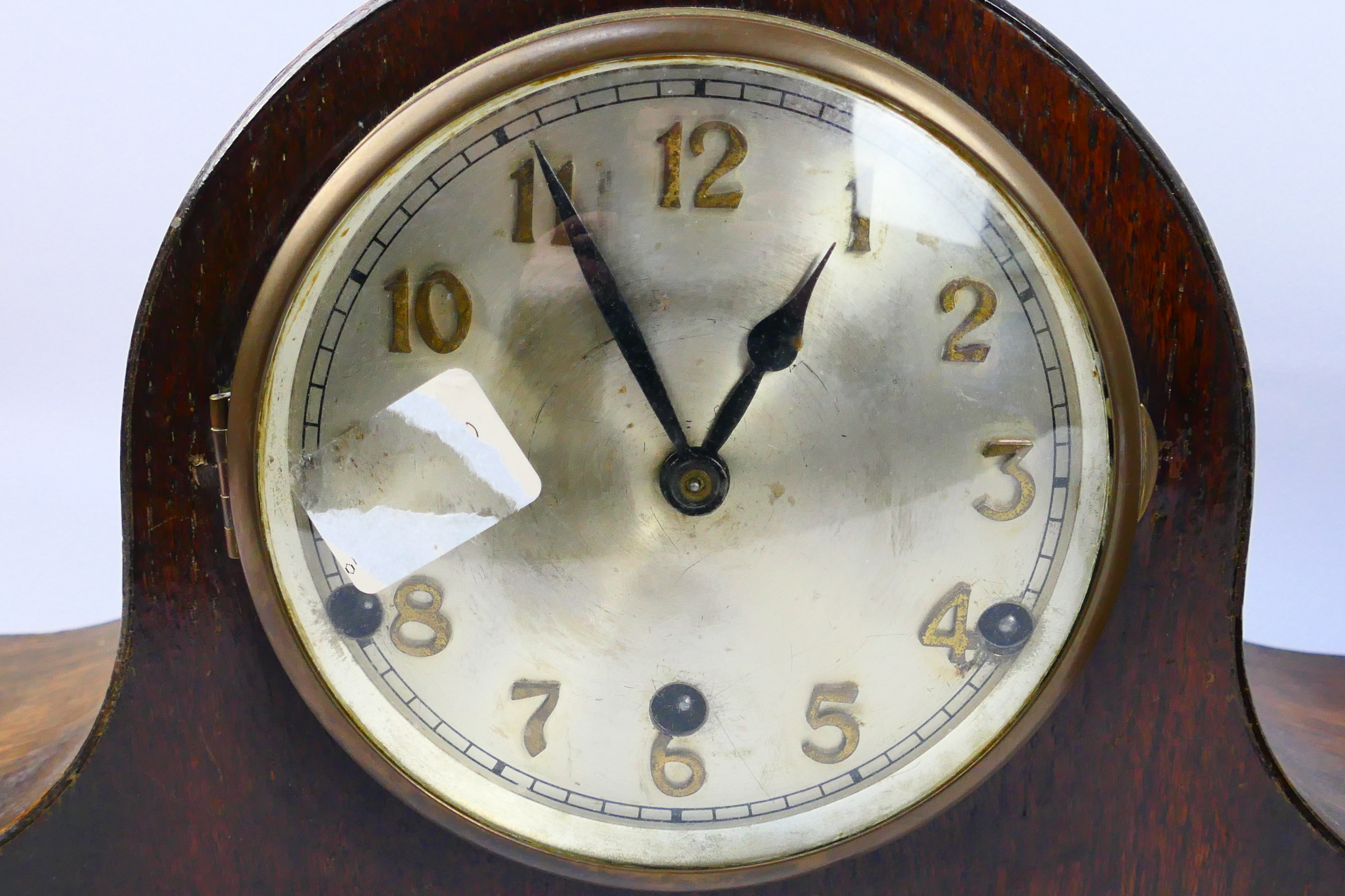 Two Napoleons hat mantel clocks, both wi - Image 5 of 9